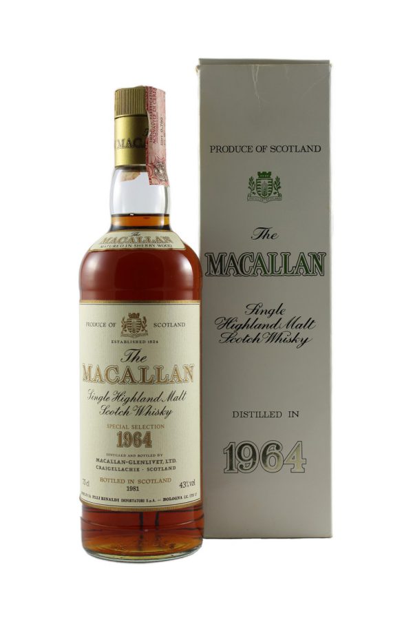 MACALLAN 1964 17 YEAR Rinaldi - 75cl 43%