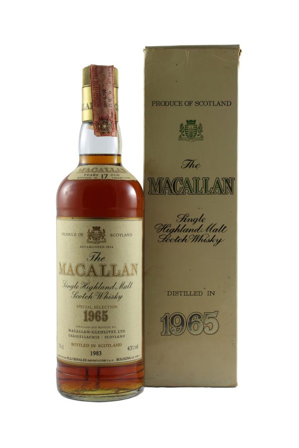 MACALLAN 1965 17 YEAR Rinaldi - 75cl 43%