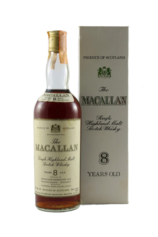 MACALLAN 8 YEAR Rinaldi - 75cl 43%