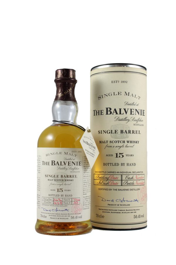 THE BALVENIE 1978 15 YEAR SINGLE CASK - 70cl 50,4%