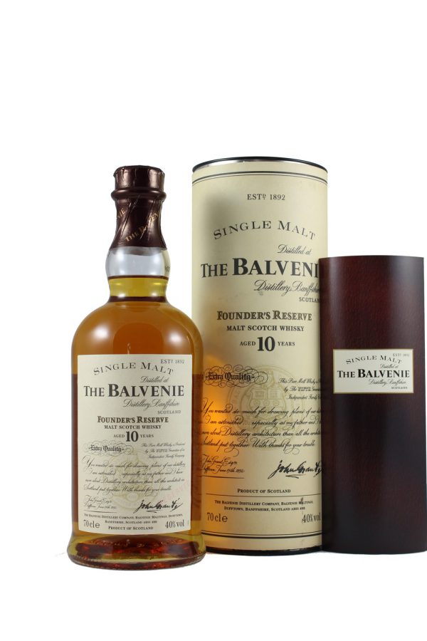 THE BALVENIE 10 YEAR FOUNDERS - 70cl 40%