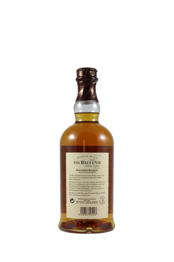 THE BALVENIE 10 YEAR FOUNDERS - 70cl 40% - immagine 2