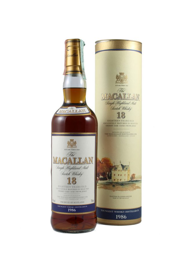 MACALLAN 1986 18 YEAR - 70cl 43%