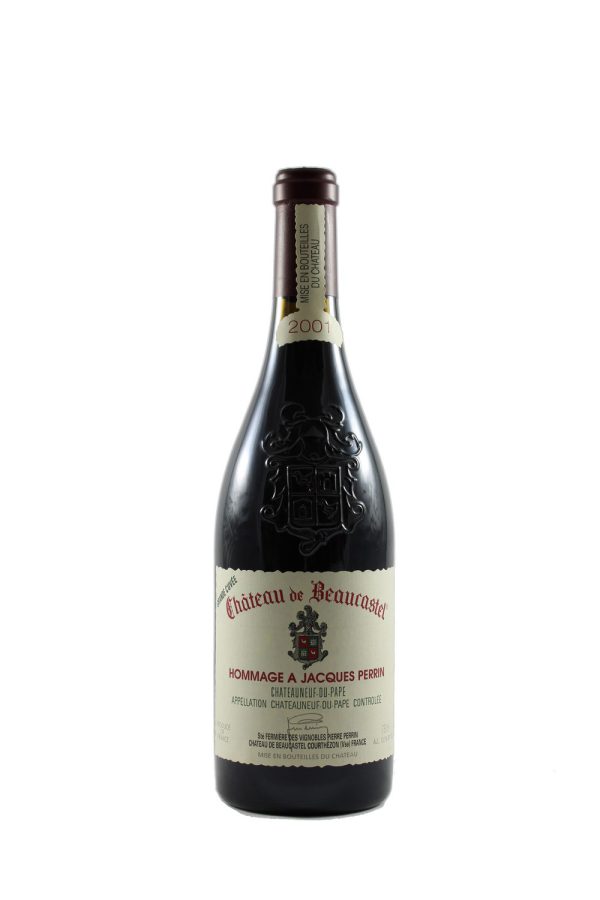 CHATEAUNEUF DU PAPE HOMMAGE A JACQUES PERRIN 2001 75cl 13,5%