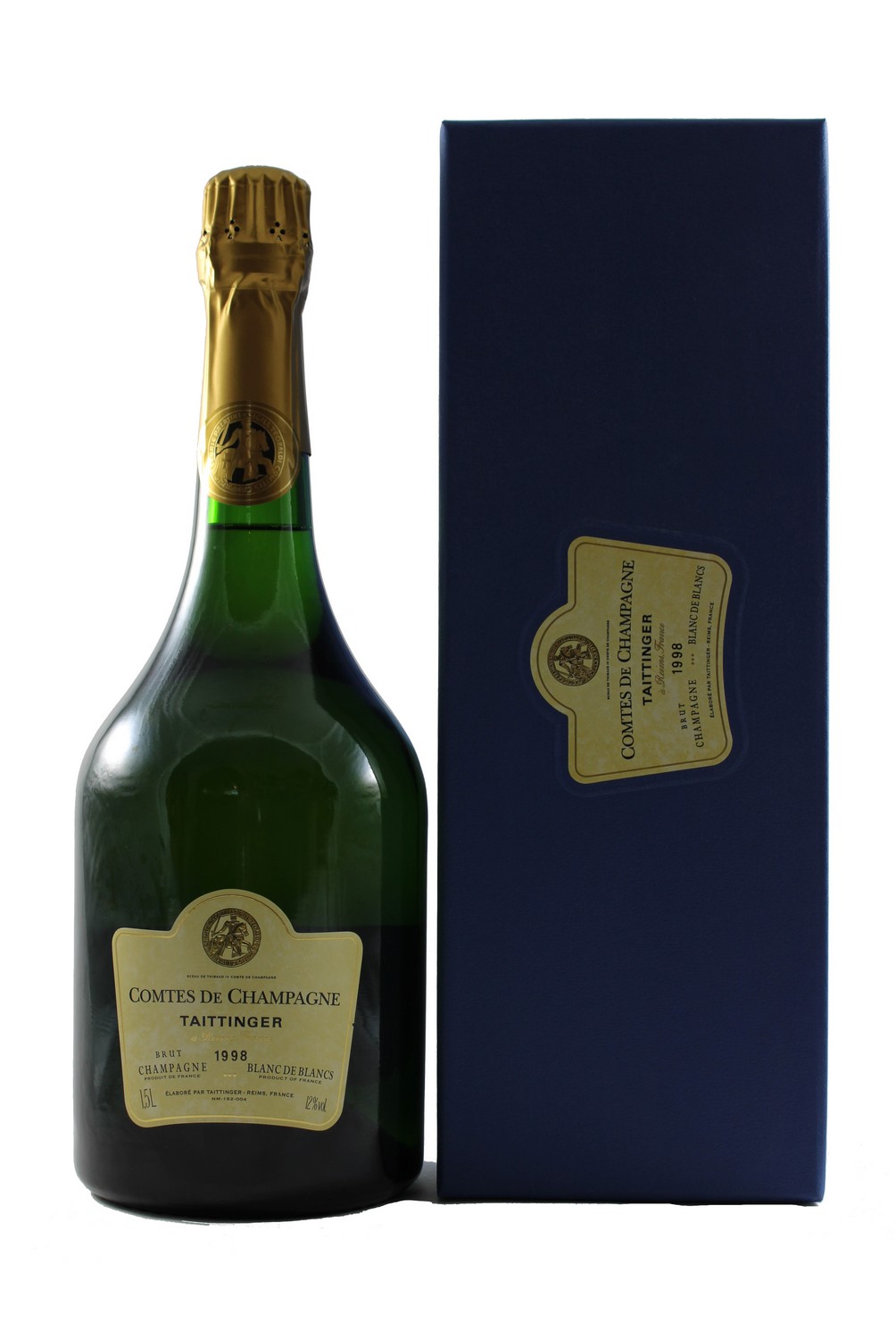 COMTES DE CHAMPAGNE TAITTINGER 1998 150cl – My old cantinetta