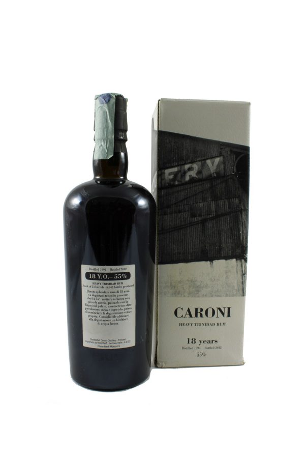 CARONI HANGAR VELIER 1994 18 YEAR 70CL 55% - Image 2