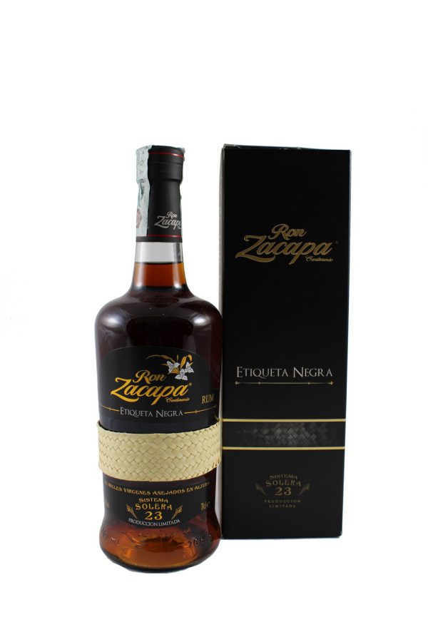 ZACAPA CENTENARIO 23 YEAR ETIQUETA NEGRA 70cl 40%