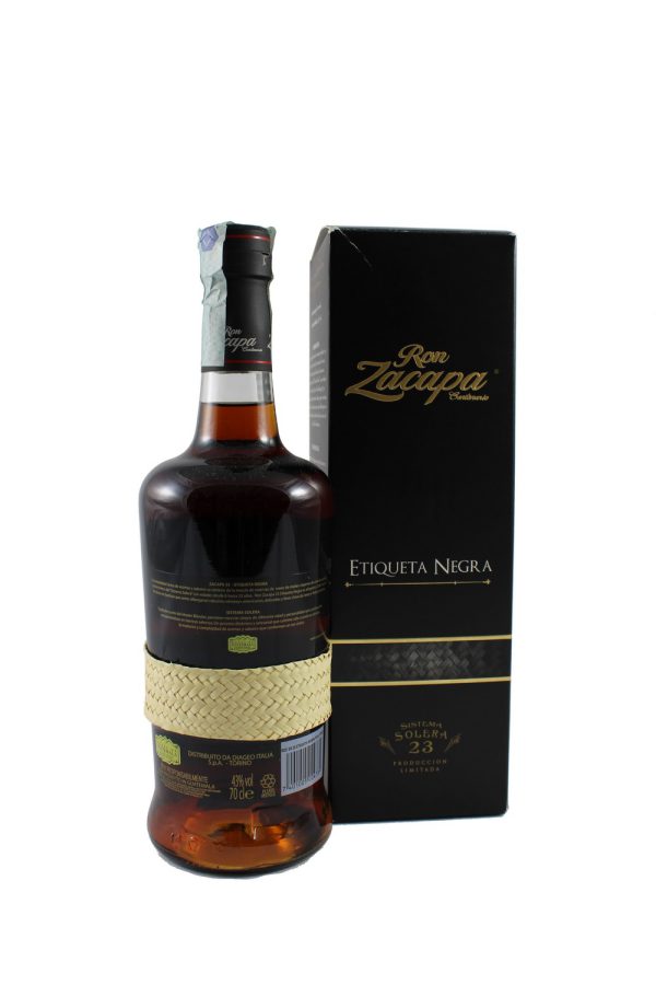 ZACAPA CENTENARIO 23 YEAR ETIQUETA NEGRA 70cl 40% - Image 2