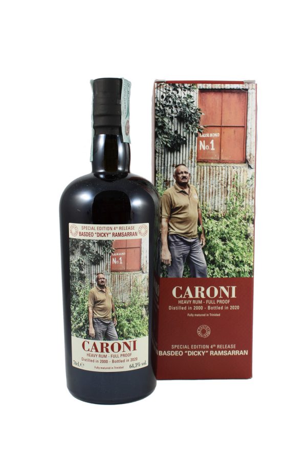 CARONI 2000 BASDEO DICKY RAMSARRAN 20 YEAR    – 70cl 64,3%
