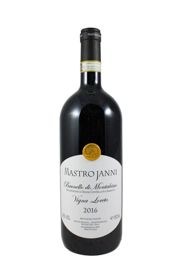 BRUNELLO DI MONTALCINO VIGNA LORETO MASTROJANNI 2016 150CL 14,5%