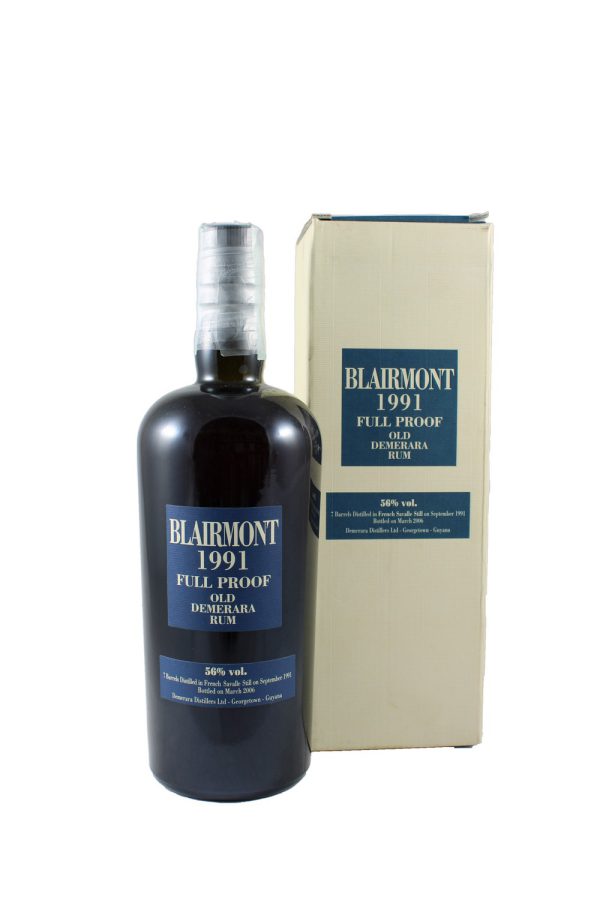 BLAIRMONT 1991 FULL PROOF DEMERARA RUM 70CL - 56%