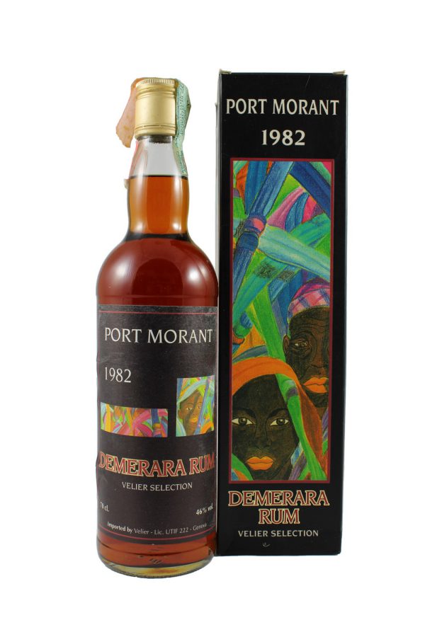 PORT MOURANT 1982  20 YEAR DEMERARA RUM VELIER 70CL - 46%