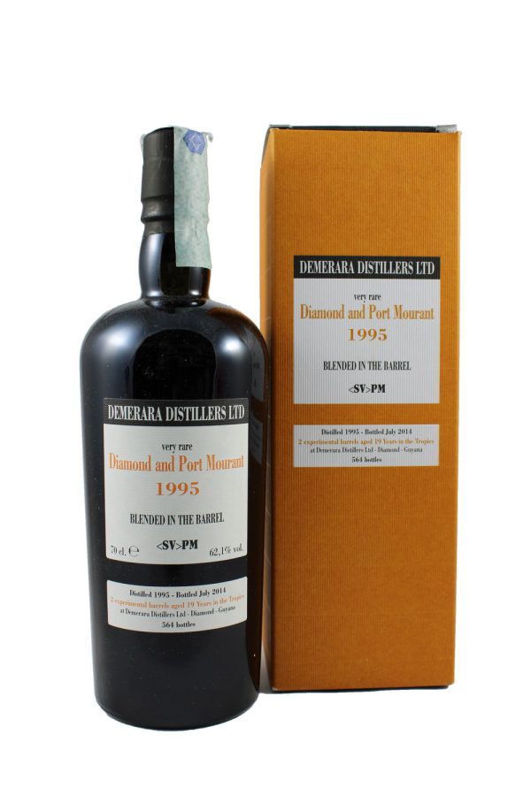 DIAMOND & PORT MOURANT SV PM DEMERARA RUM 1995 70CL 62,1%