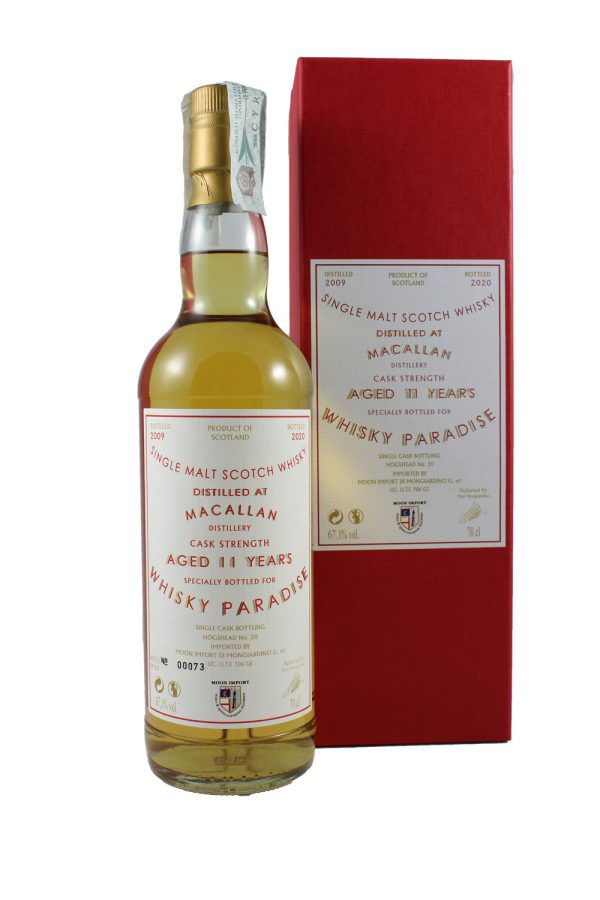 MACALLAN 2009 11 Y SINGLE CASK STRENGTH G.BEGNONI - MOON IMPORT 70CL - 67,1%
