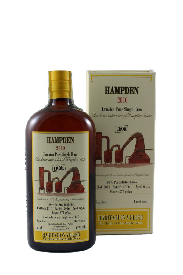HAMPDEN HABITATION 2010 LROK 6 YEAR 67% – 70cl
