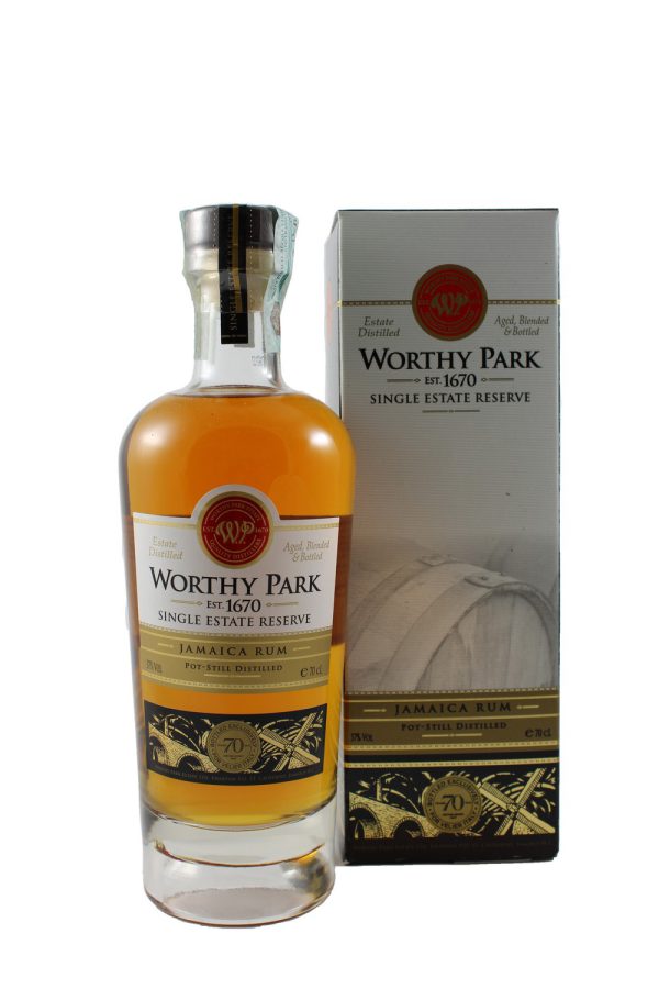 WORTHY PARK SINGLE ESTATE RESERVE 70° ANNIVERSARY 70CL - 57%