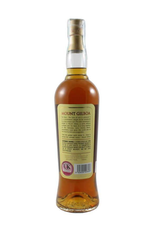 MOUNT GILBOA POT STILL RUM 70CL - 40% - Image 2