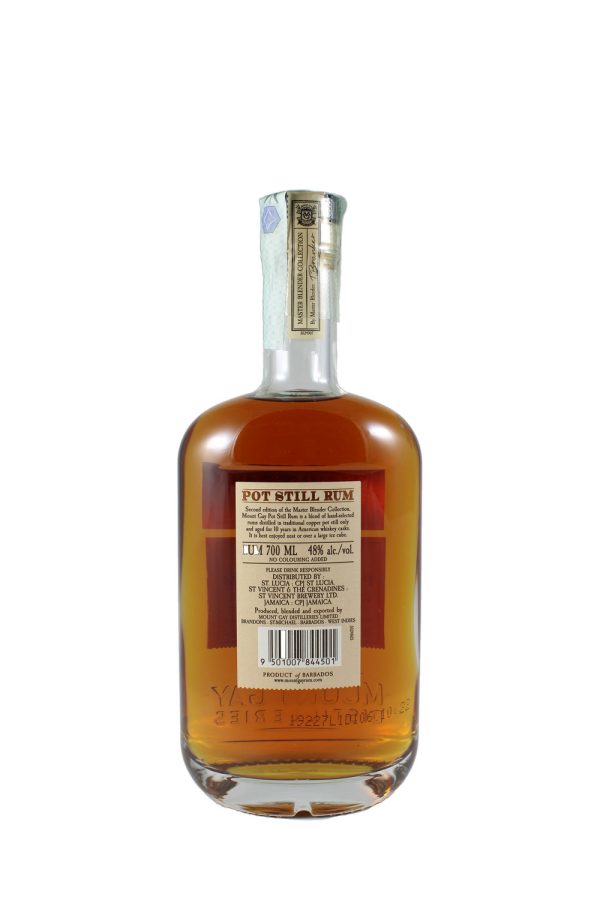 MOUNT GAY 2009 10 YEAR MASTER BLENDER COLLECTION / POT STILL 70cl – 48% – Image 2