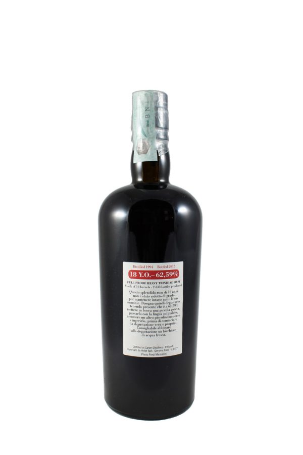 CARONI HANGAR VELIER 1994 18 YEAR 70CL 62,59% - Image 2