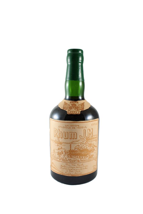 J.M 1993 VIEUX AGRICOLE LEATHER LABLE  70CL - 45,8%