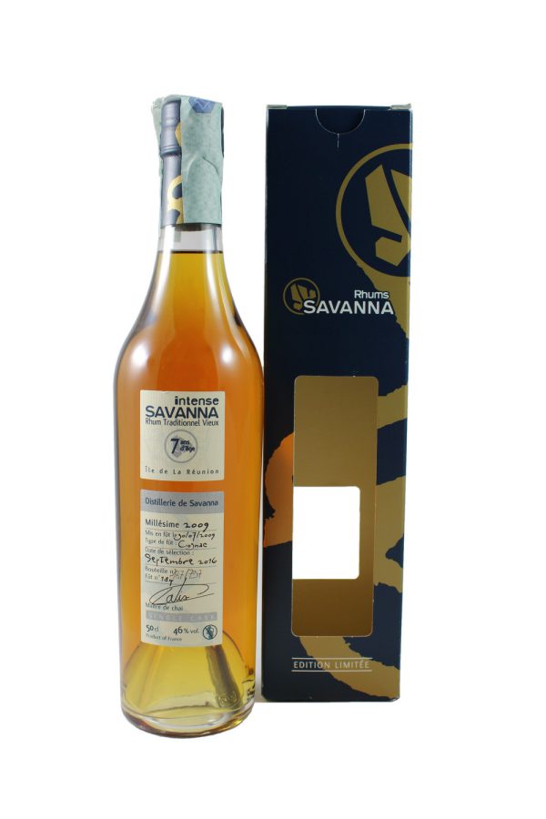 SAVANNA 2009 7 YEAR SINGLE CASK 50CL - 46%