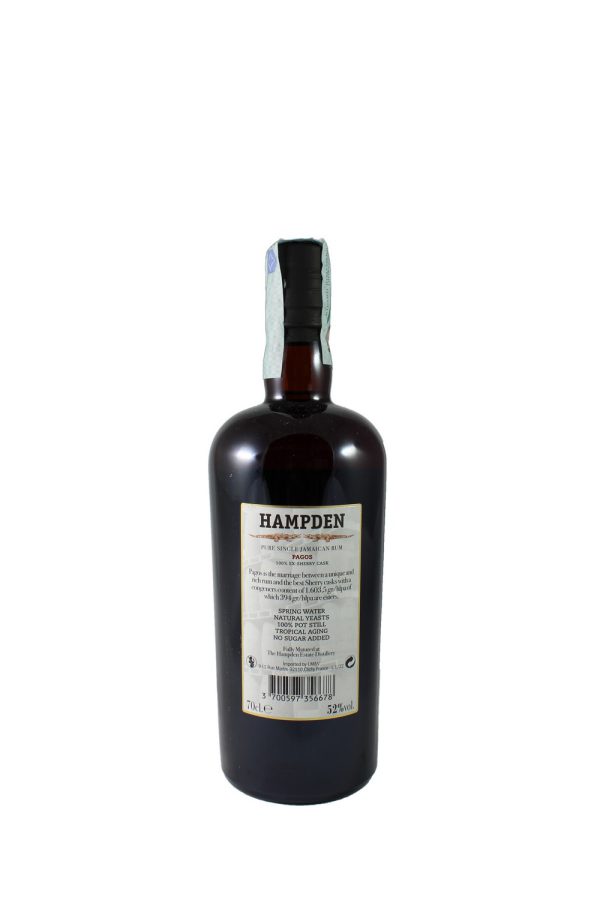 HAMPDEN ESTATE PAGOS 2022 SHERRY CASK 70CL - 52% – Image 2