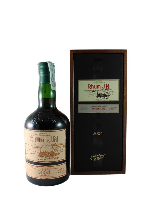 J.M 2004 VIEUX AGRICOLE LEATHER LABLE  70CL - 42,92%