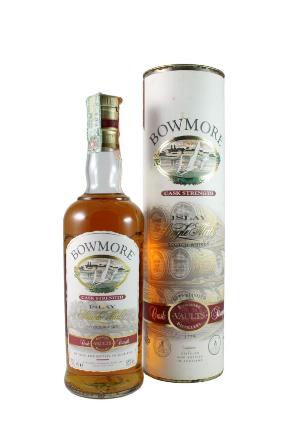 BOWMORE CASK STRENGTH PRE 2007 70CL- 56%
