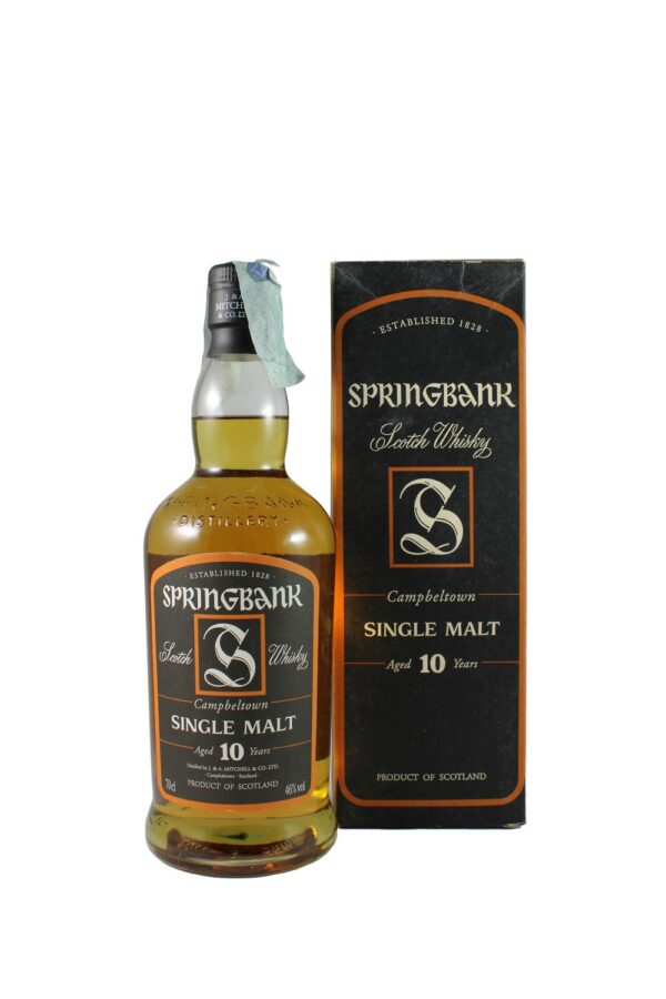 SPRINGBANK 10 YEAR BLACK LABEL EARLY 2000S 70cl - 46%