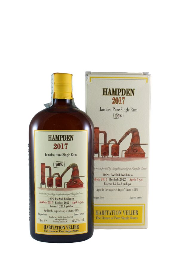 HAMPDEN HABITATION 2017 DOK 5 YEAR 60,5% – 70cl