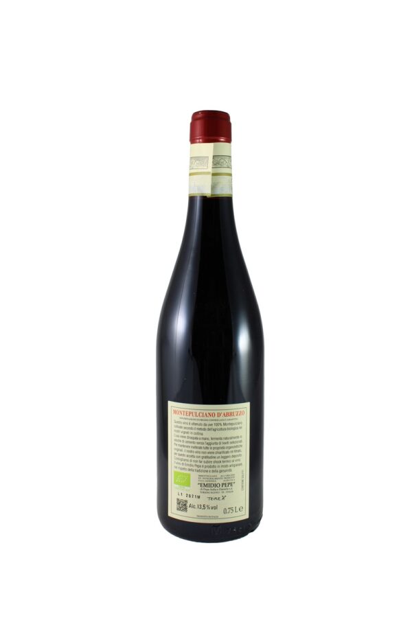 MONTEPULCIANO D’ABRUZZO 2021 PEPE 75cl 13,5% - immagine 2