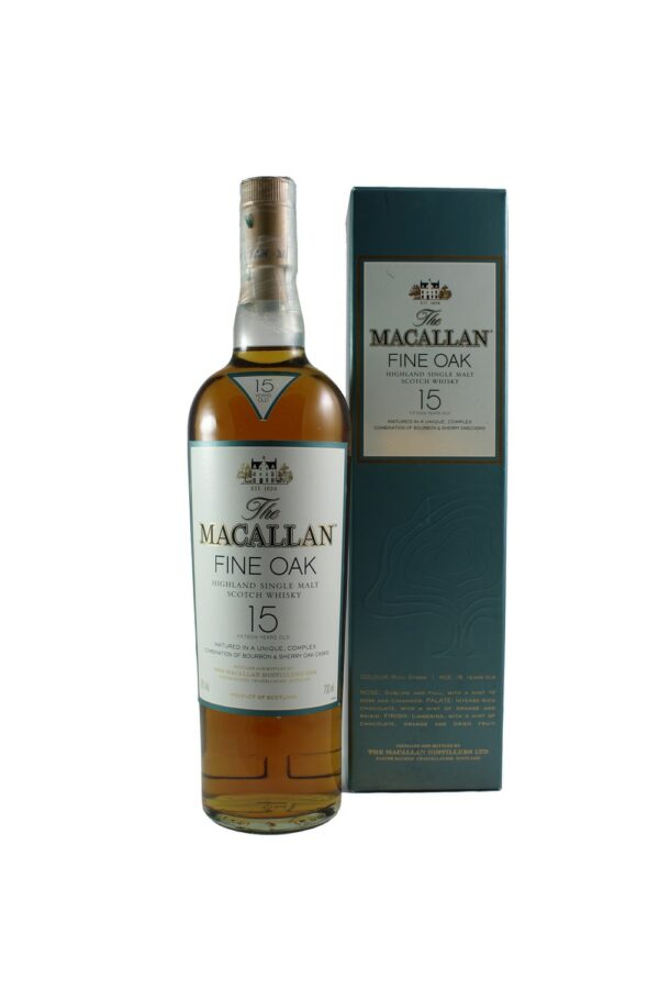 MACALLAN 15 FINE OAK BOURBON & SHERRY CASK – 70cl 43%
