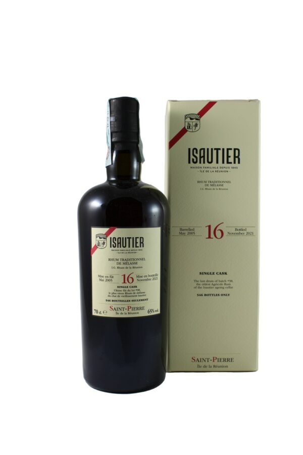 ISAUTIER 2005 BTLD 16 YEAR SINGLE CASK MELASSE 70CL - 65%