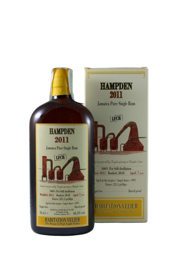 HAMPDEN HABITATION 2011 LFCH 7 YEAR 60,5% – 70cl