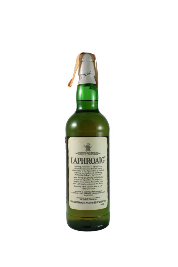 LAPHROAIG 10 YEAR 1990S SPIRIT IMPORT 70cl - 43% – Image 2