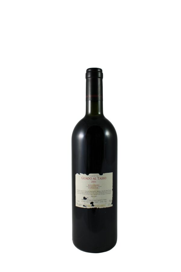 GUADO AL TASSO 2001 TENUTA GUADO AL TASSO ANTINORI 0,75CL - 14% - Image 2