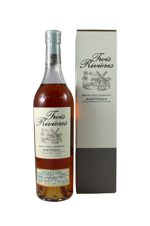 TROIS RIVIERES 2001 FUT UNIQUE 70CL - 49,3%