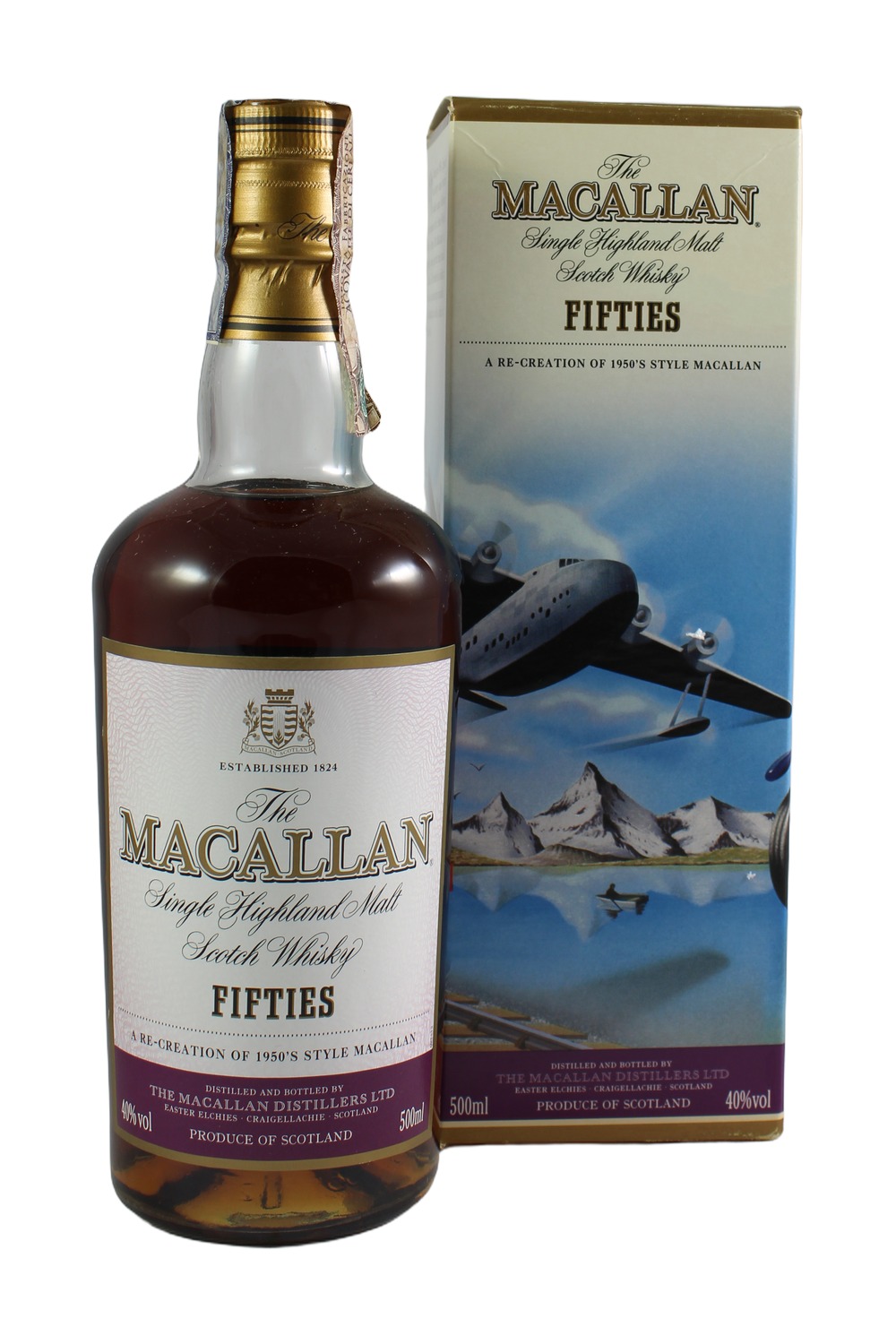 MACALLAN FIFTIES THE TRAVER SERIES – 50cl 40%