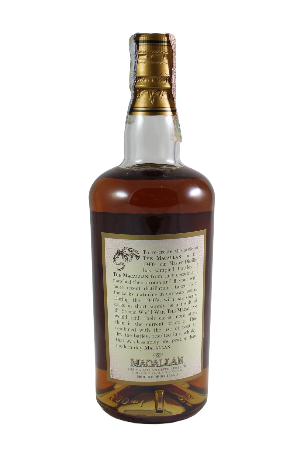 MACALLAN FORTIES THE TRAVER SERIES – 50cl 40% - Image 2