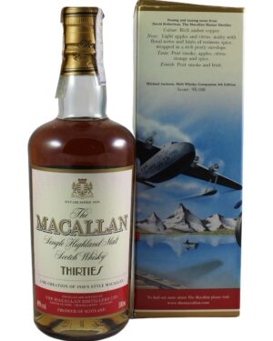 MACALLAN THIRTIES THE TRAVER SERIES – 50cl 40%