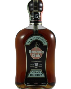 HAVANA CLUB 15 YEAR GRAN RISERVA 1990S 70CL - 40%