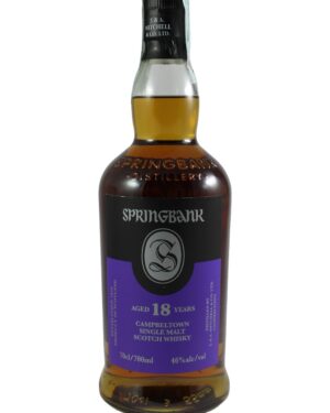 SPRINGBANK SINGLE MALT 18 YEAR 70cl - 46%