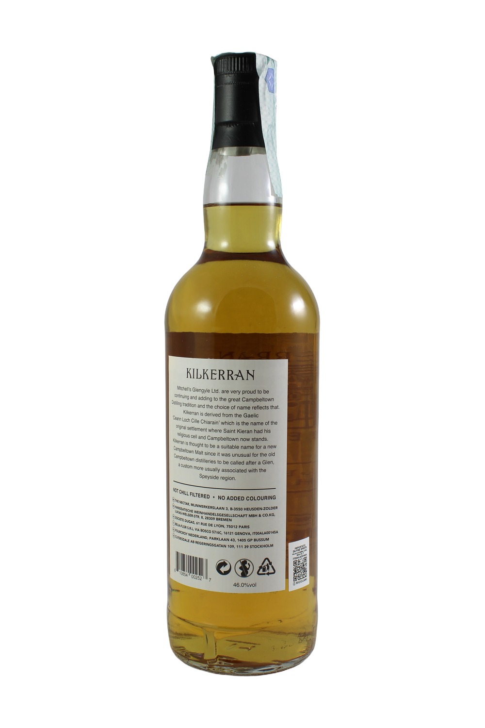 KILKERRAN 12 YEAR 2025 RELEASE 70CL - 46% - Image 2