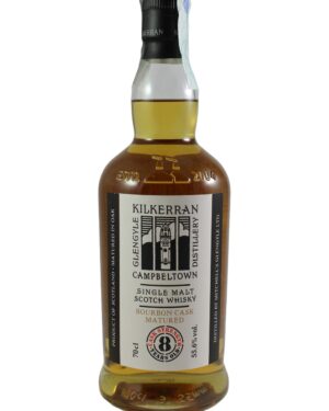 KILKERRAN 8 YEAR BOURBON CASK STRENGTH BACH 11 70CL - 55,6%