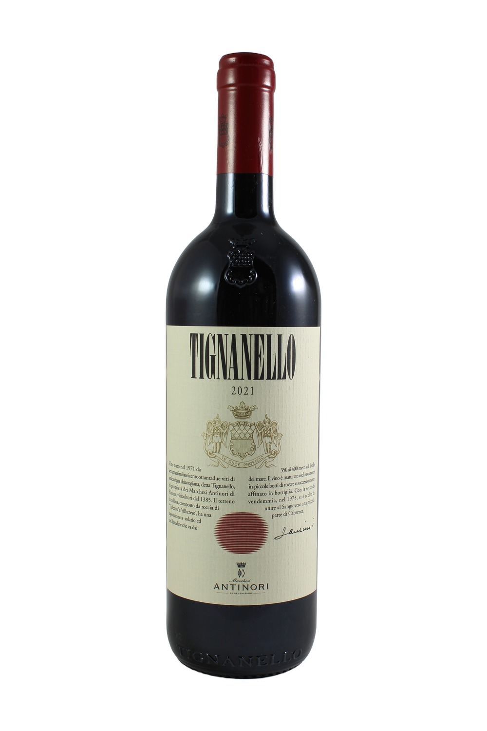 TIGNANELLO 2021 MARCHESI ANTINORI 75CL - 13,5%
