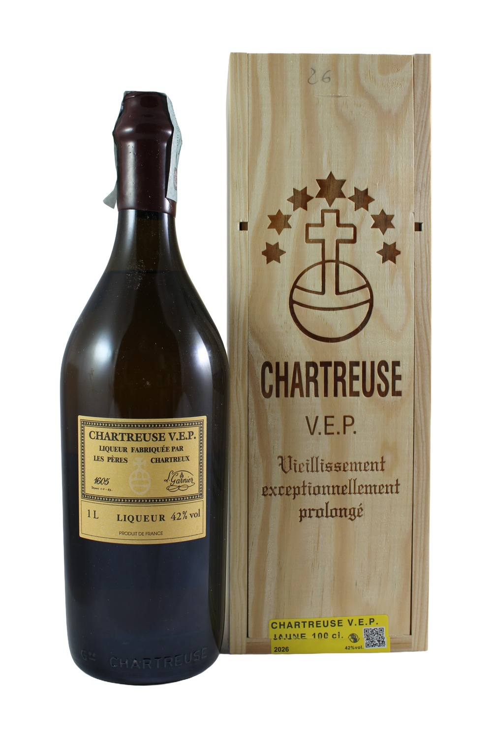 CHARTREUSE VEP JAUNE 2026 100CL - 42%