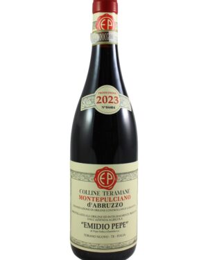 MONTEPULCIANO D’ABRUZZO 2023 PEPE 75cl 13,5%