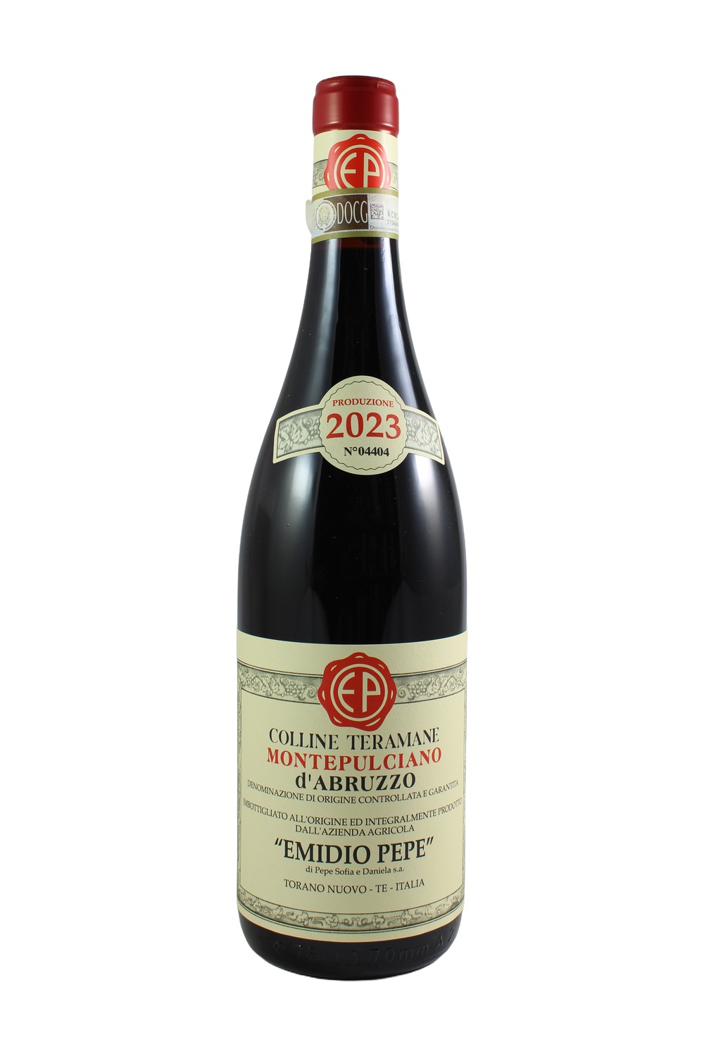MONTEPULCIANO D’ABRUZZO 2023 PEPE 75cl 13,5%